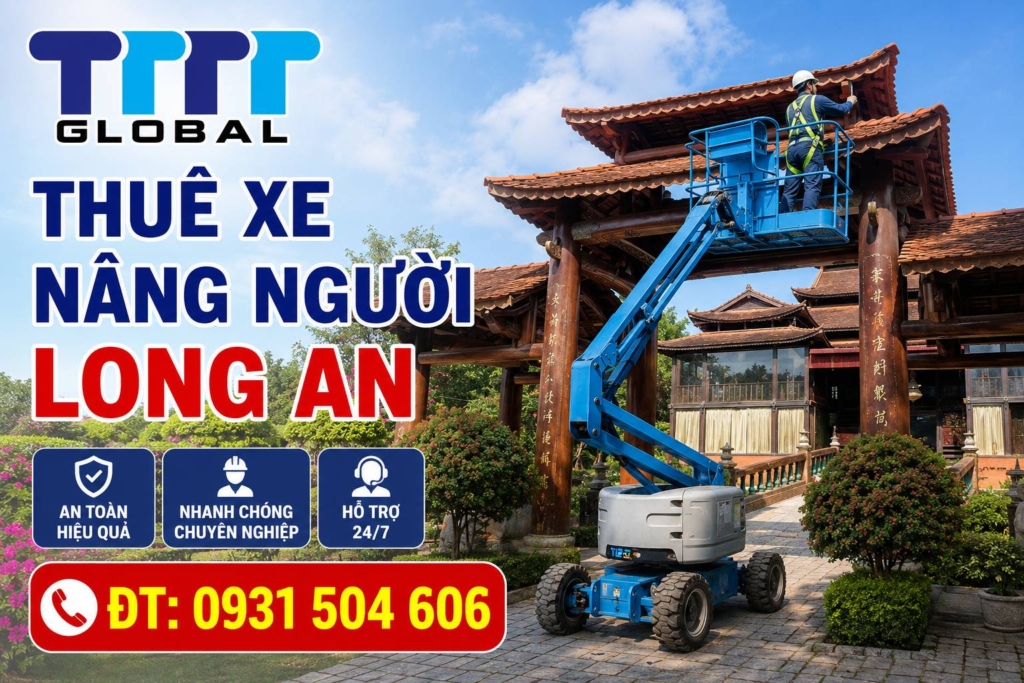 thuê xe nâng người Long an