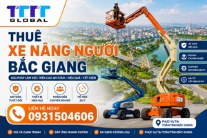 Thuê xe nâng người Bắc Giang