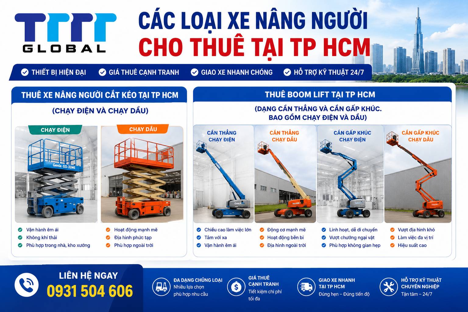thuê xe nâng người tại tp hcm
