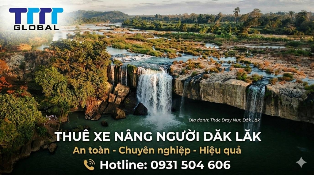 thuê xe nâng người Dăk Lăk