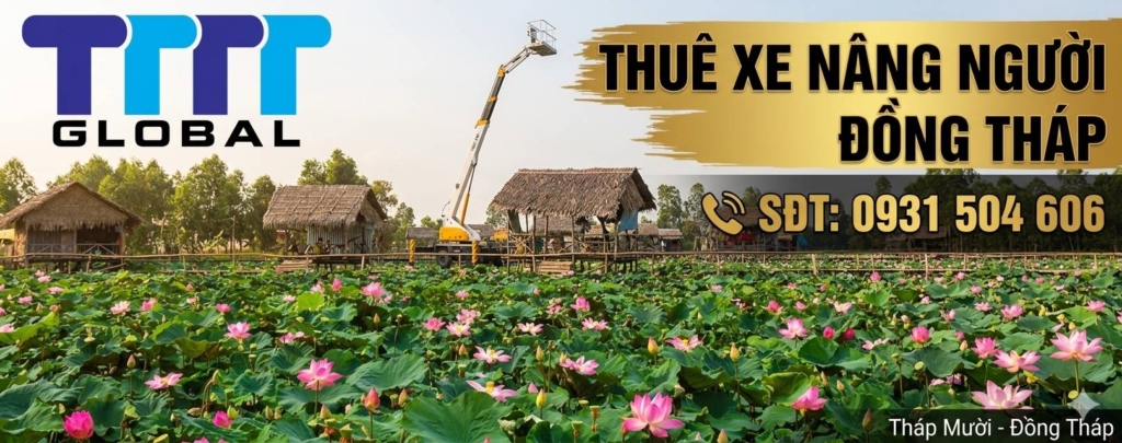 thuê xe nâng người Đồng Tháp