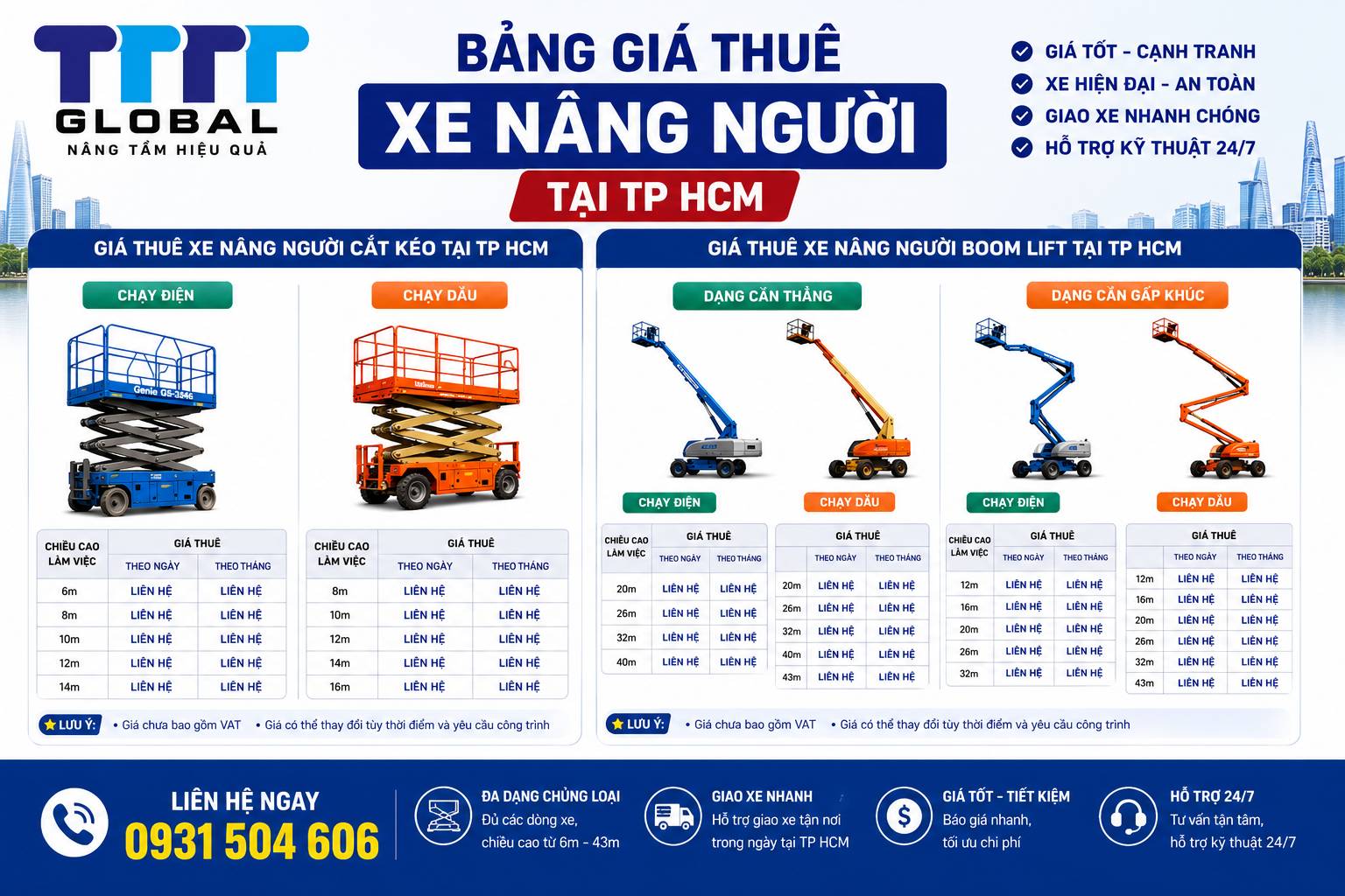 thuê xe nâng người tại tp hcm