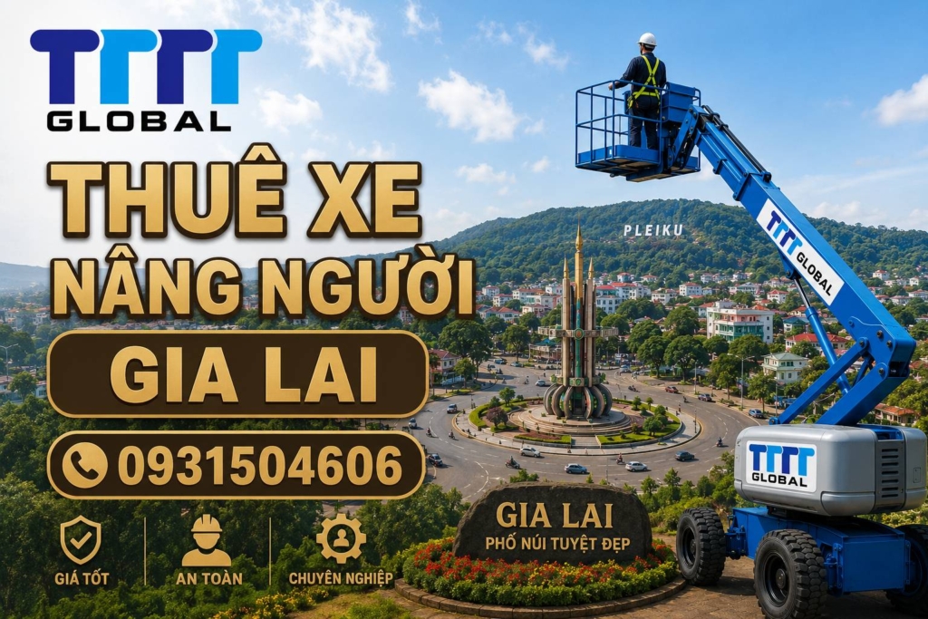 thuê xe nâng người Gia Lai