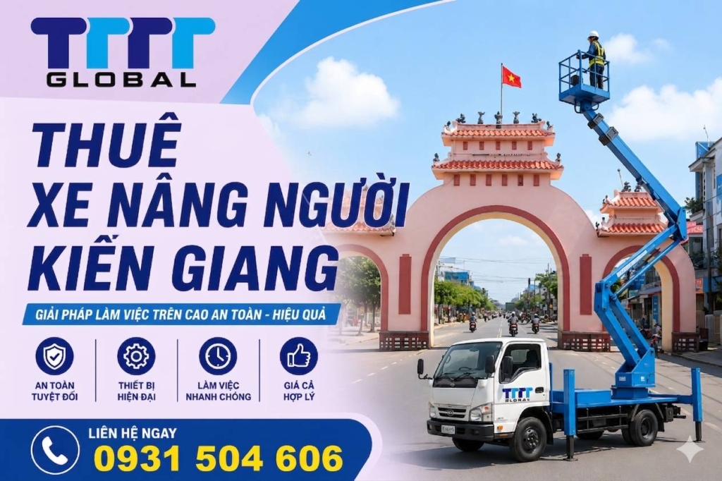 Thuê xe nâng người Kiên Giang