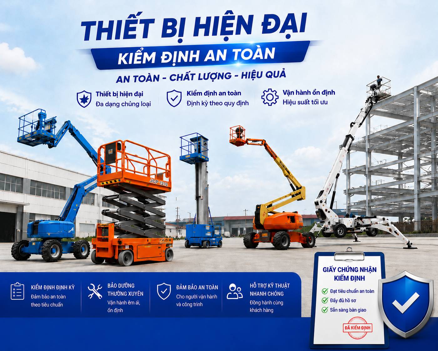 giá thuê xe nâng người