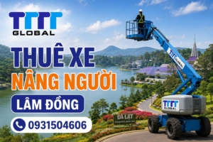 thuê xe nâng người Lâm Đồng