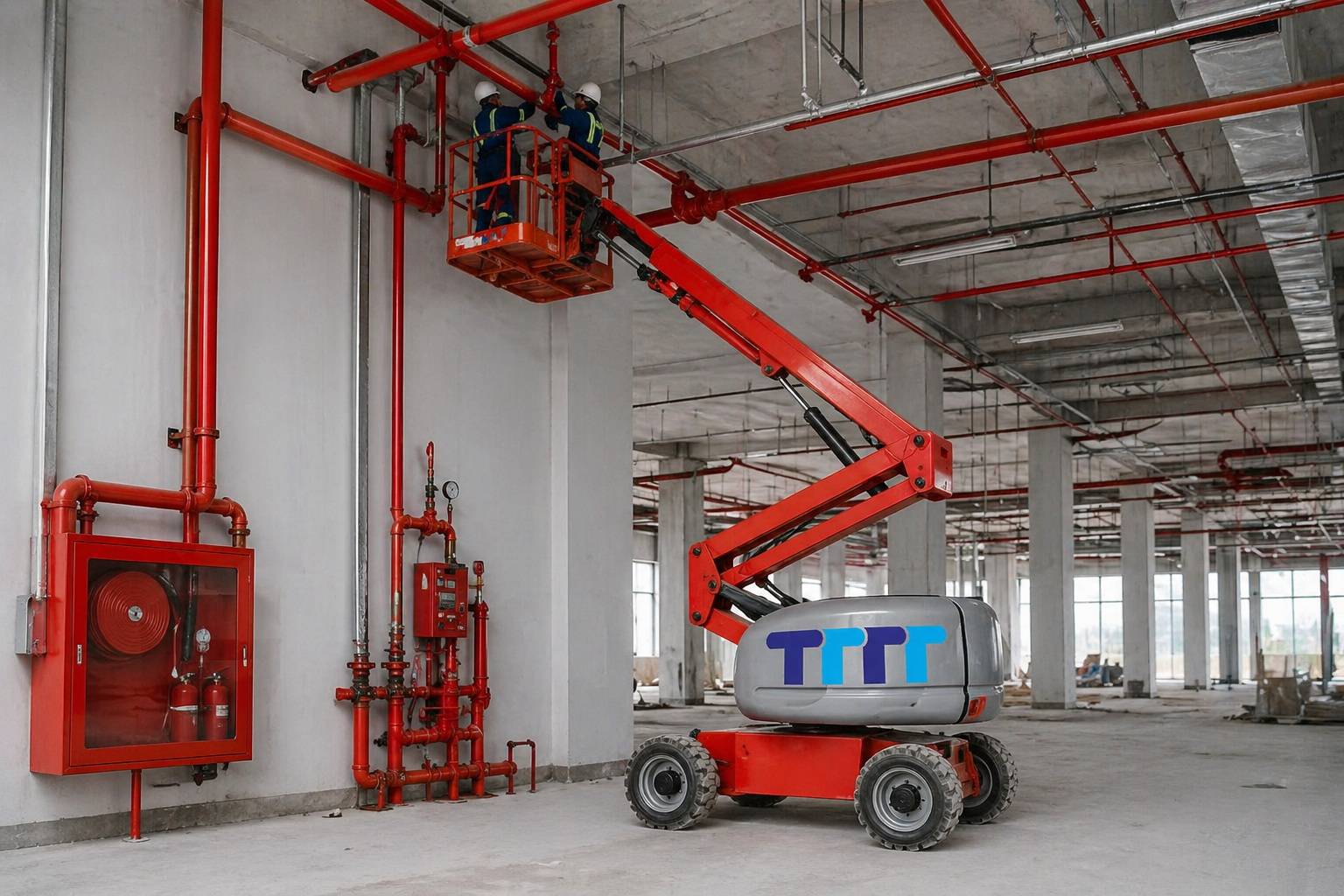 giá thuê xe nâng người