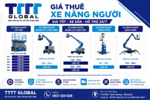 Giá thuê xe nâng người