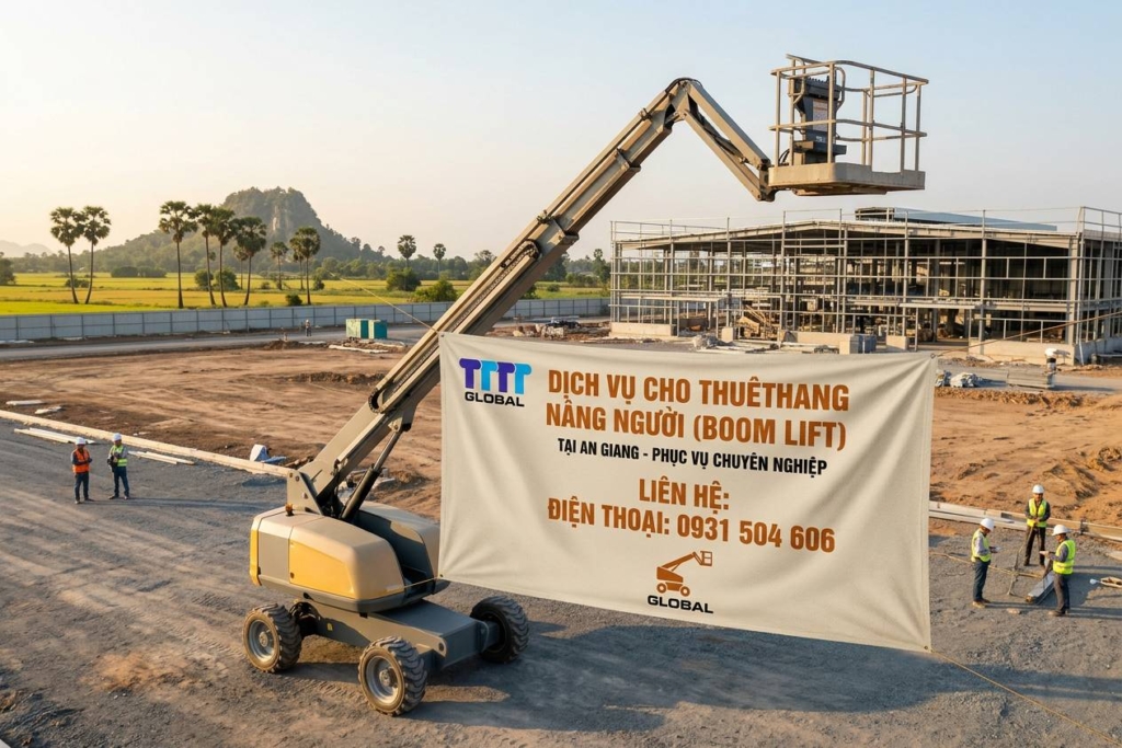 Thuê xe nâng người An Giang