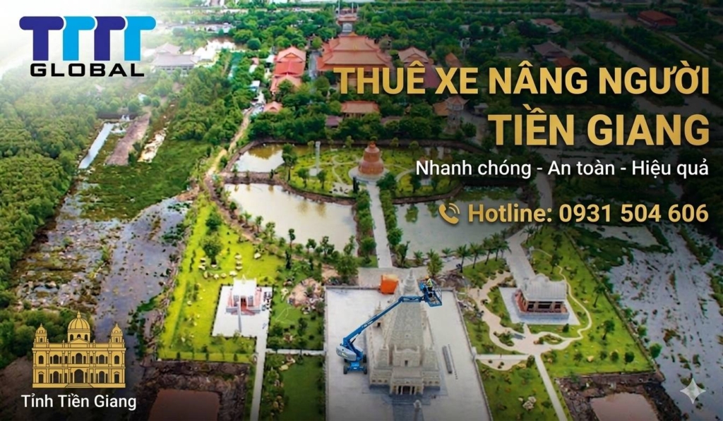 thuê xe nâng người Tiền Giang