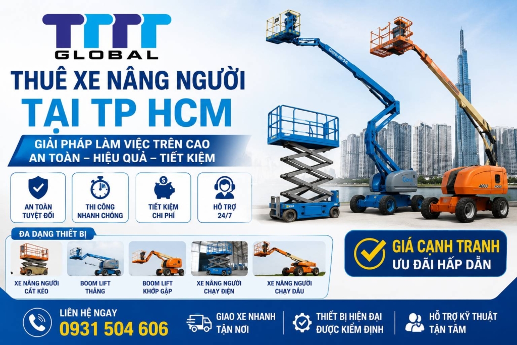 thuê xe nâng người tại tp hcm