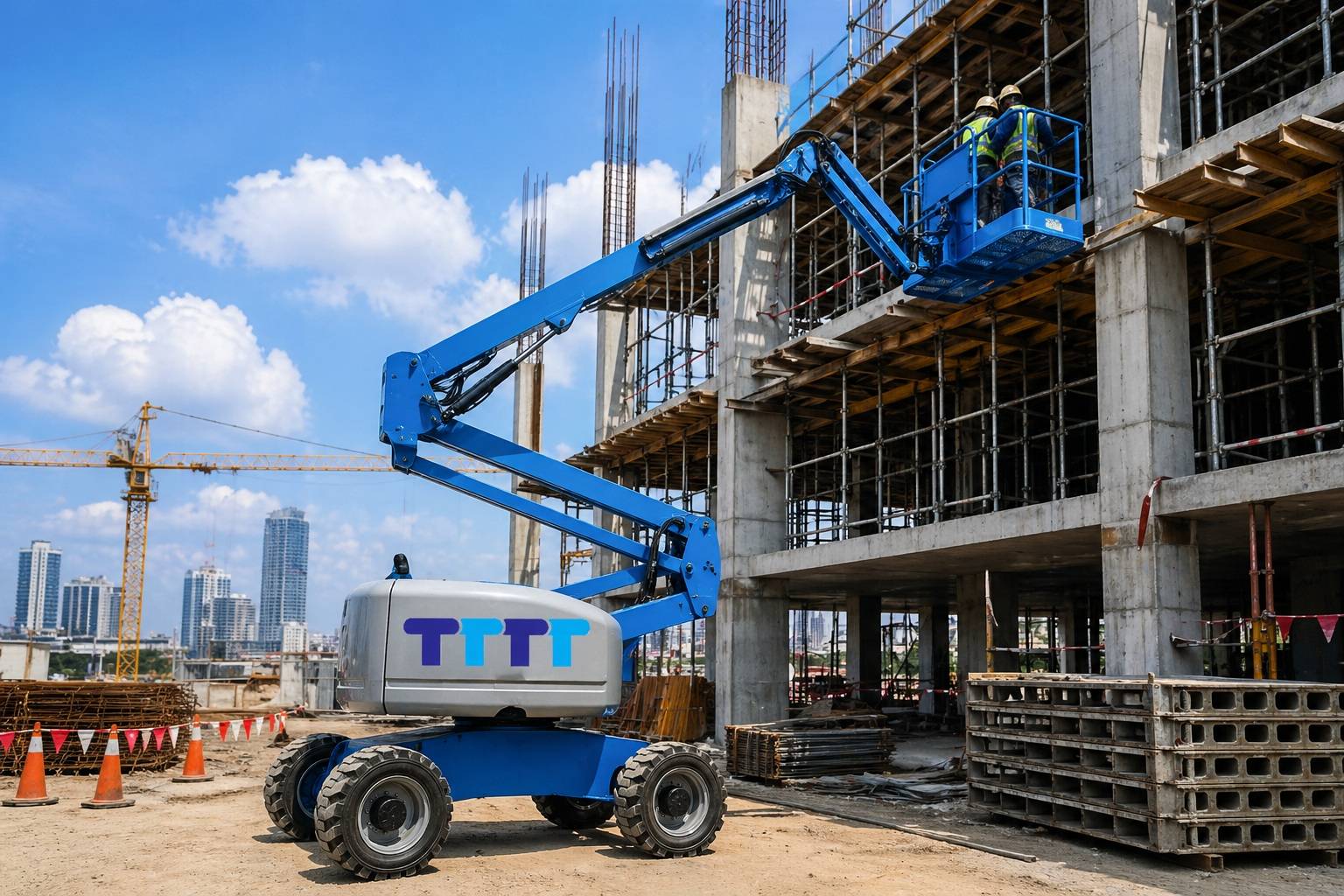 cho thuê xe nâng người tại Đồng Nai