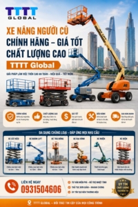 Xe nâng người cũ